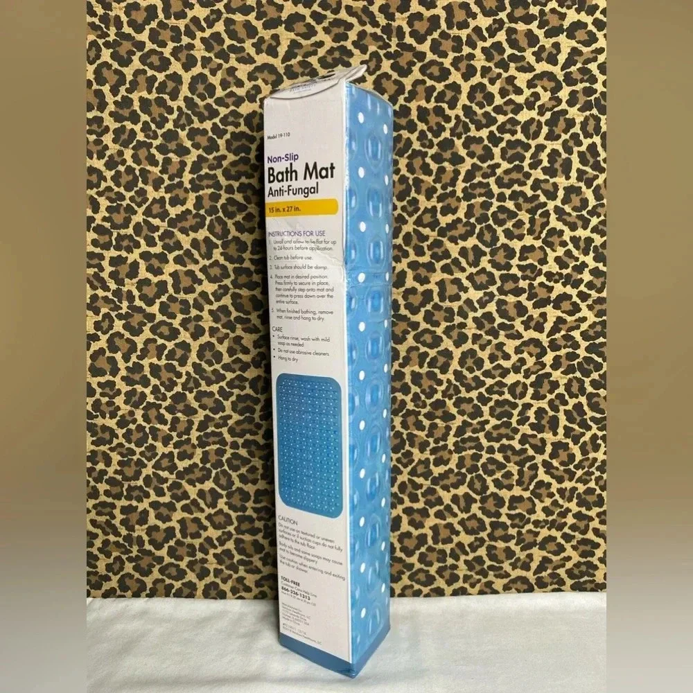 🦋B2G1🦋THERACARE NON-SLIP Bath Safety Mat ANTI FUNGAL | 15x27 |
